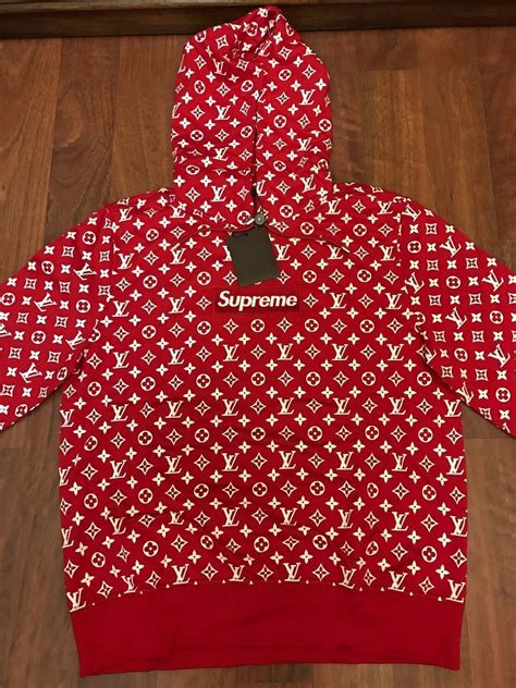 black supreme lv hoodie|supreme louis vuitton hoodie where to buy.